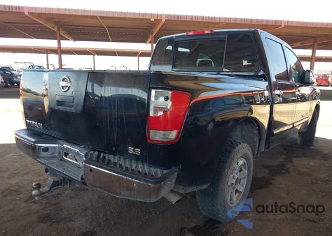 2007 Nissan Titan Le z USA, uszkodzony, nr VIN 1N6BA07B87N223796